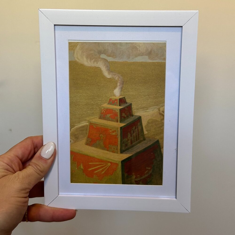 M. K. Ciurlionis Framed Postcard Print
